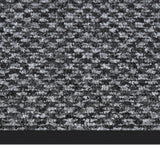VIDAXL -Türmatte 60x80 cm Grau