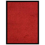 Vidaxl DOORMAT 60x80 cm rouge