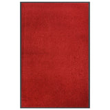 VIDAXL POORMAT 80x120 cm Rot