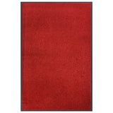 Vidaxl DOORMAT 80x120 cm rouge