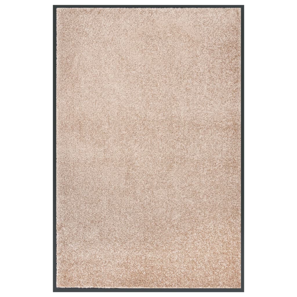 Vidaxl deurmat 80x120 cm beige