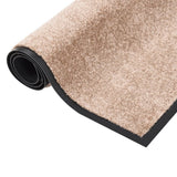 VIDAXL PORTOMAT 80x120 cm Beige