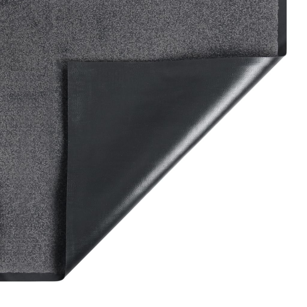 Vidaxl DOORMAT 60x80 cm anthracite -colored