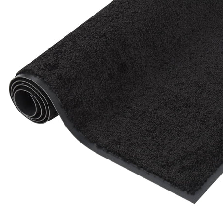 VIDAXL PORTOMAT 80x120 cm Schwarz