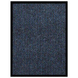 VIDAXL POORMAT 60x80 cm Streifenblau