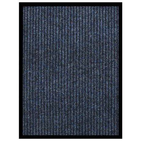 VIDAXL POORMAT 60x80 cm Streifenblau