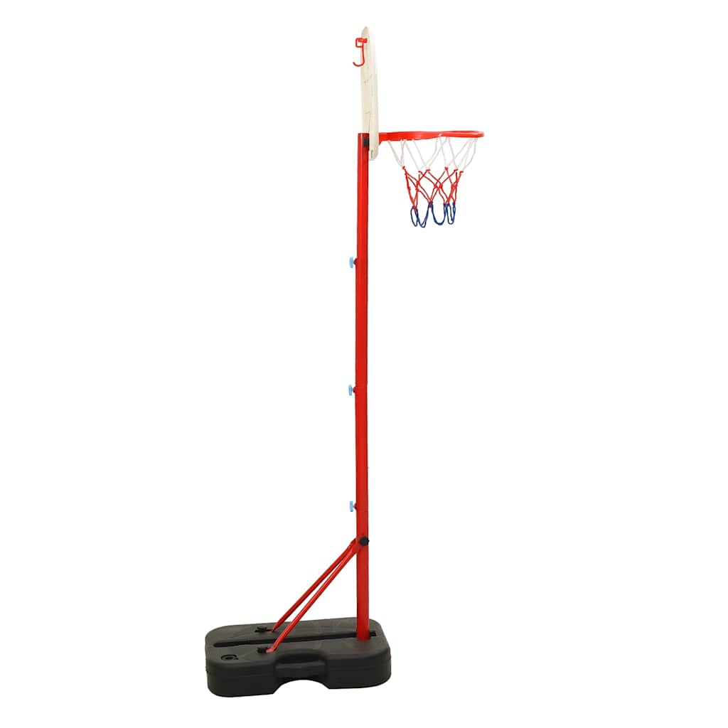 Ensemble de basket-ball Vidaxl Portable Réglable 138,5-166 cm