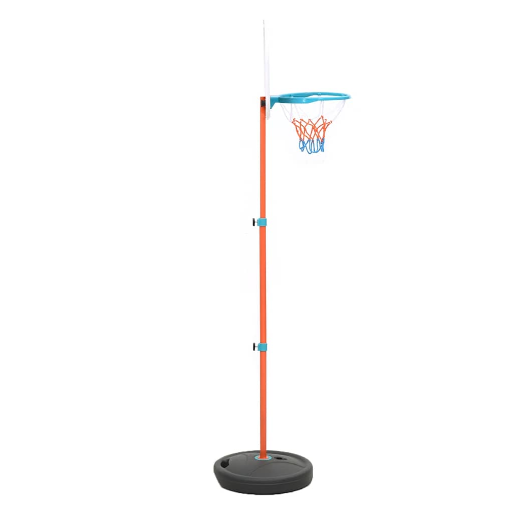 Vidaxl basketball sæt bærbar justerbar 133-160 cm