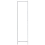 VidaXL Towel rack 25x20x95 cm Steel White