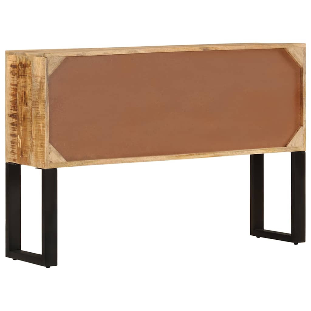 Vidaxl dressoir 110x30x74 cm ruw mangohout