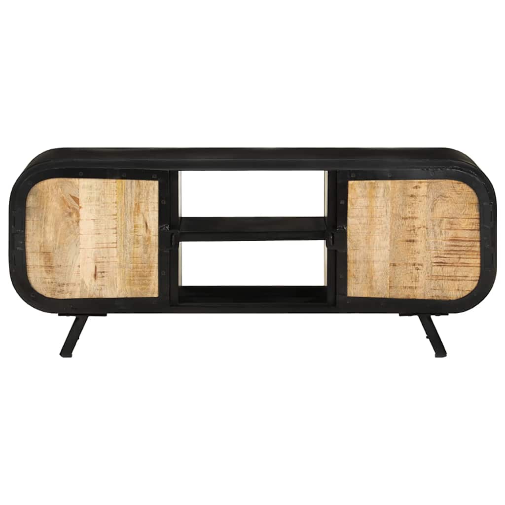 Vidaxl tv-meubel 110x30x45 cm ruw mangohout