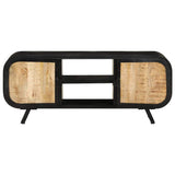 Vidaxl tv-meubel 110x30x45 cm ruw mangohout