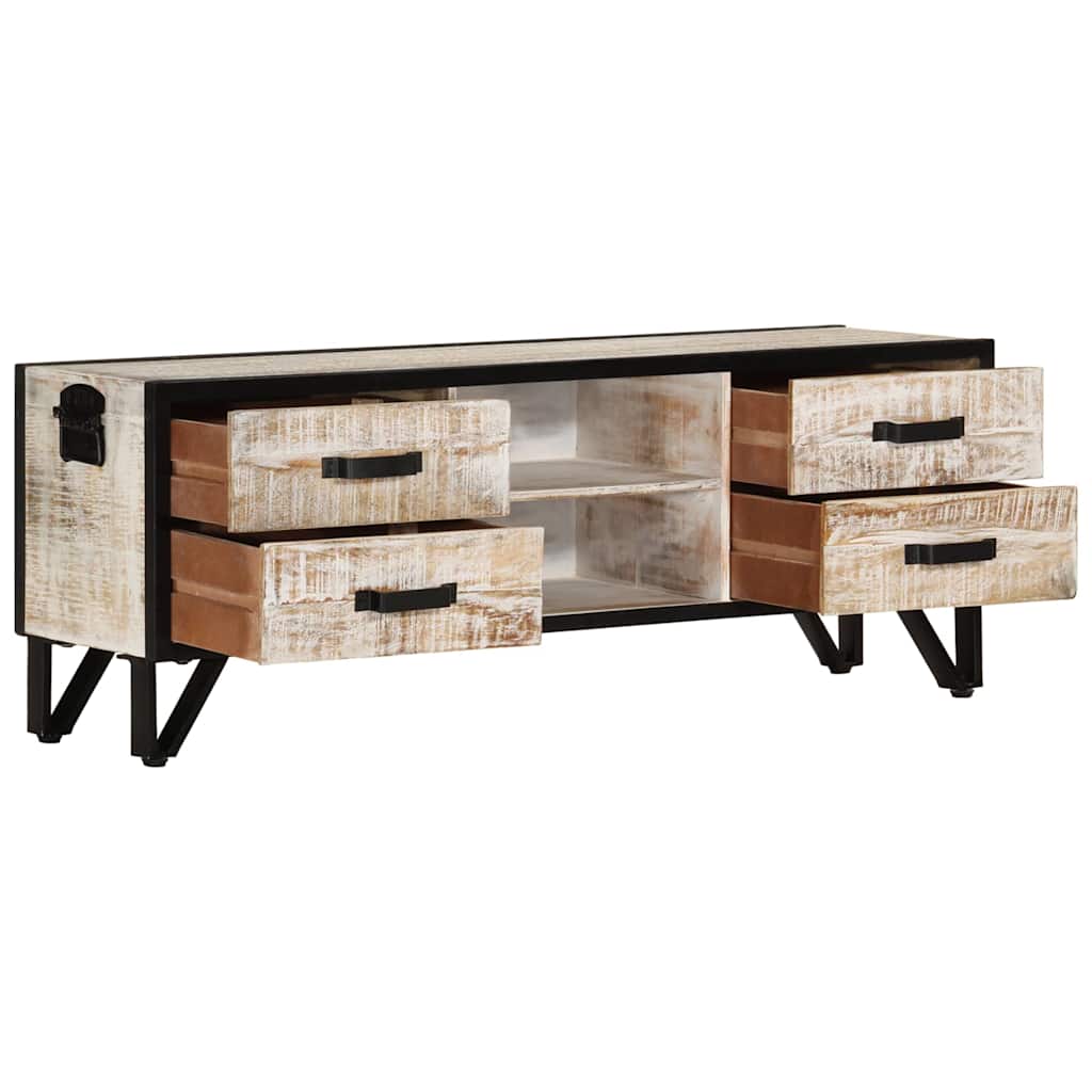 Vidaxl tv-meubel 110x30x41 cm massief acaciahout