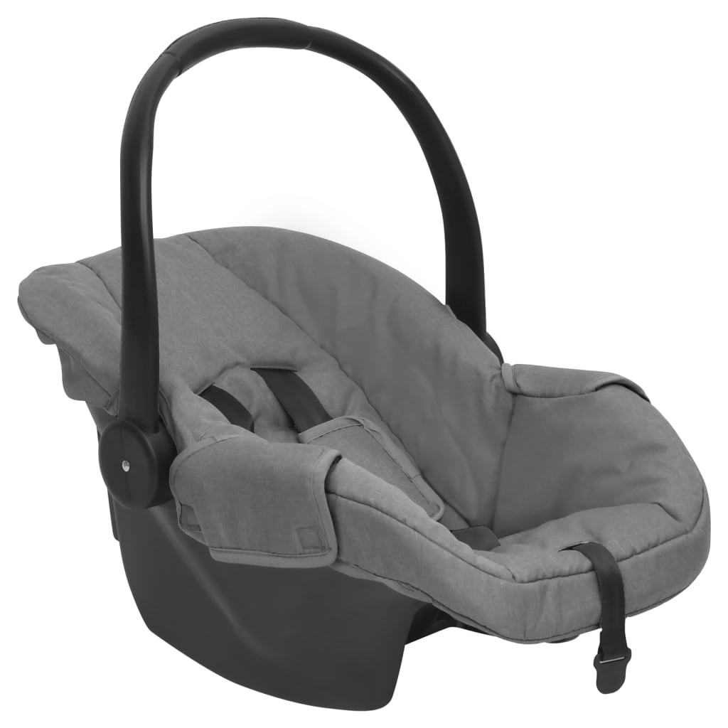 Asiento de automóvil para bebés Vidaxl 42x65x57 cm gris claro