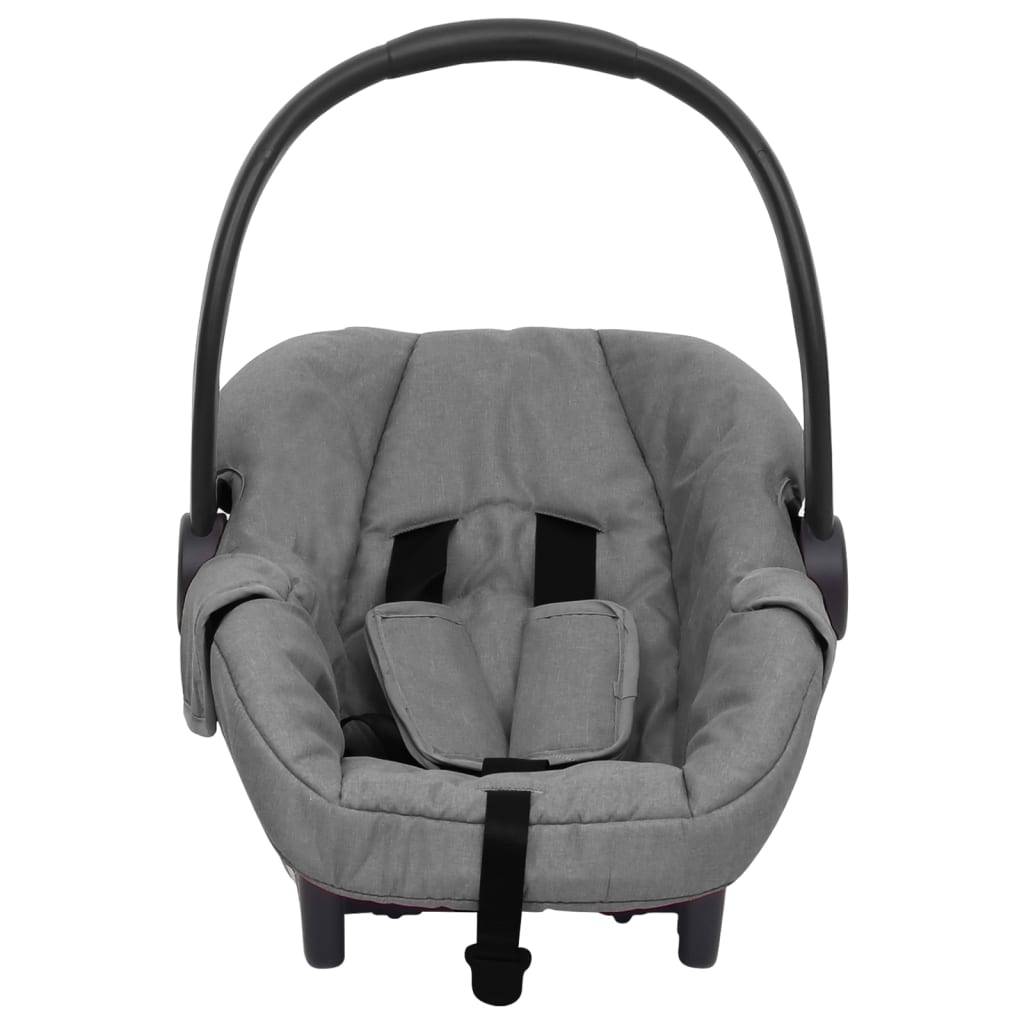 Asiento de automóvil para bebés Vidaxl 42x65x57 cm gris claro