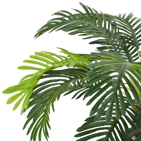 VIDAXL Künstliche Pflanze mit Topf Cycaspalm 90 cm Grün