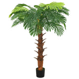 Vidaxl kënschtlech Planz mat Pot Cycaspalm 160 cm gréng