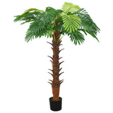 Vidaxl kënschtlech Planz mat Pot Cycaspalm 160 cm gréng