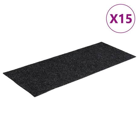 VIDAXL 15 HELTS SELBST SELTENE REPTANGULAR 60x25 cm Grau