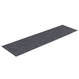 Vidaxl 15 esteras de pedal de Vidaxl autoadhesivo rectangular 76x20 cm gris claro