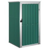 VIDAXL GARDEN SHED 88x89x161 cm in acciaio zincato