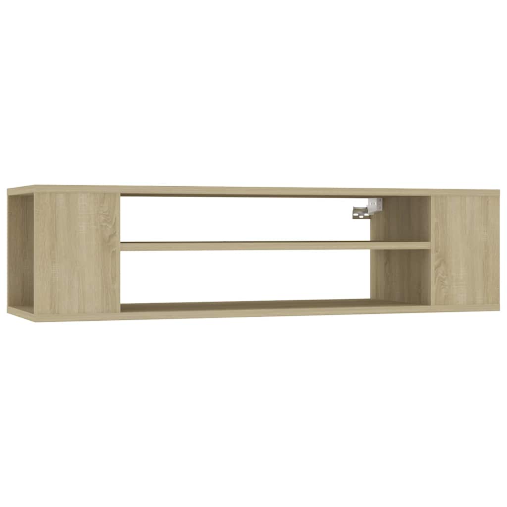 Vidaxl tv-hangmeubel 100x30x26,5 cm bewerkt hout sonoma eikenkleurig