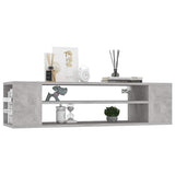 Vidaxl tv-hangmeubel 100x30x26,5 cm bewerkt hout betongrijs