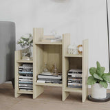 Vidaxl bijzetkast 60x26x60 cm bewerkt hout sonoma eikenkleurig