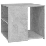 Vidaxl bijzettafel 50x50x45 cm bewerkt hout betongrijs