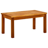 Vidaxl tuintafel 70x40x36 cm massief acaciahout