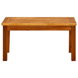 Vidaxl tuintafel 70x40x36 cm massief acaciahout