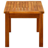 Vidaxl tuintafel 70x40x36 cm massief acaciahout