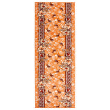 Vidaxl Carpet runner 80x200 cm BCF Terracotta -colored