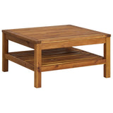Vidaxl salontafel 65x65x35 cm massief acaciahout