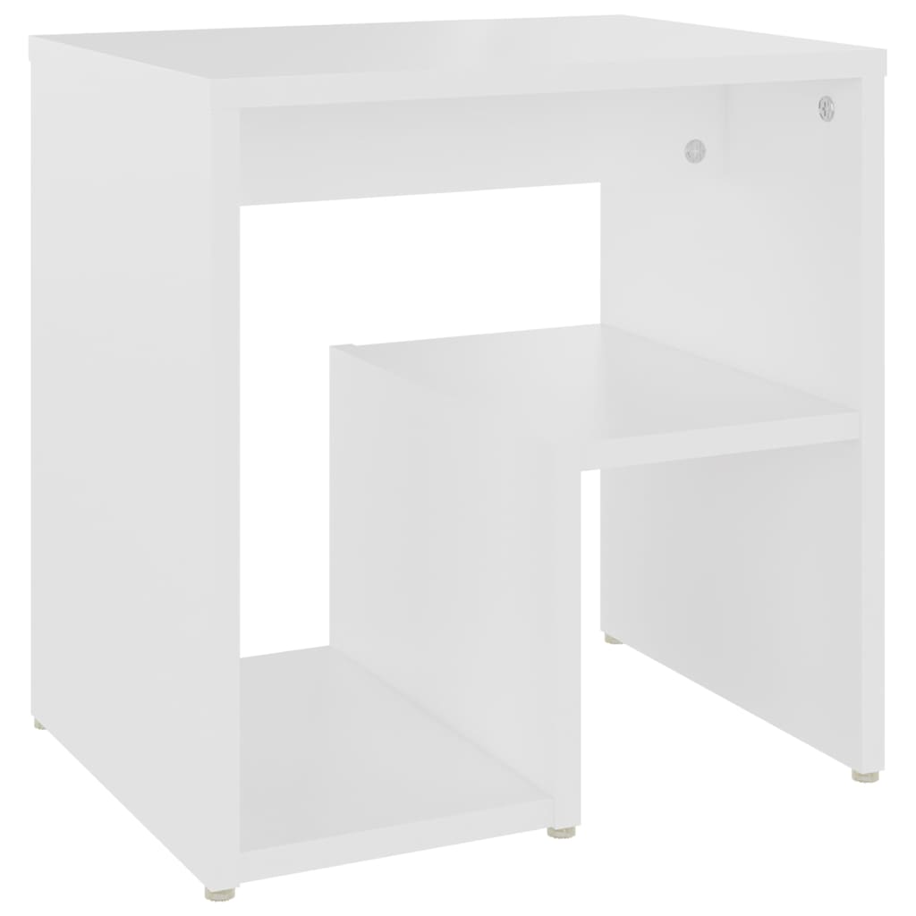 Vidaxl nachtkastjes 2 st 40x30x40 cm bewerkt hout wit