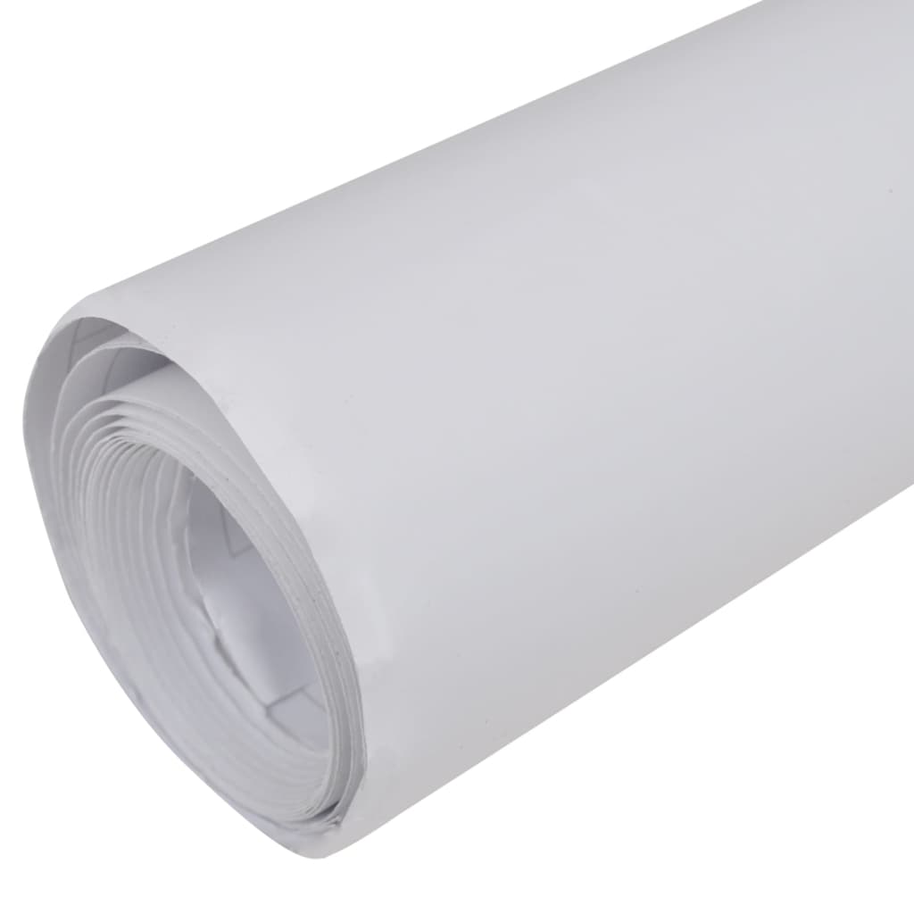 Vidaxl 2 st Autofolie 100x150 cm + 50x150 CM Mat White