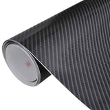 Vidaxx 2 Stück Autofolie 4d 100x150 cm + 50x150 cm schwarz
