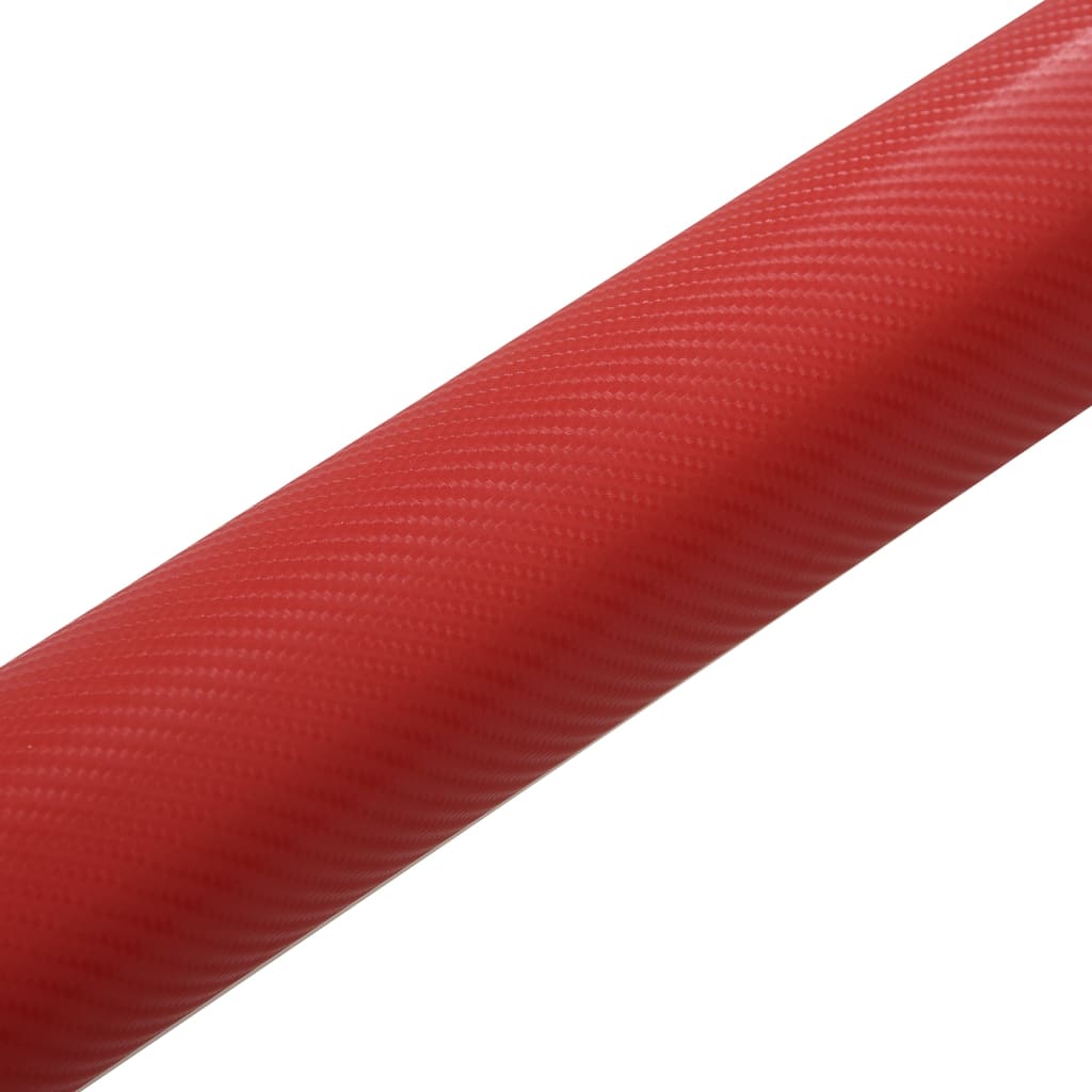 Vidaxl 2 st autofolie 4d 100x150 cm rood