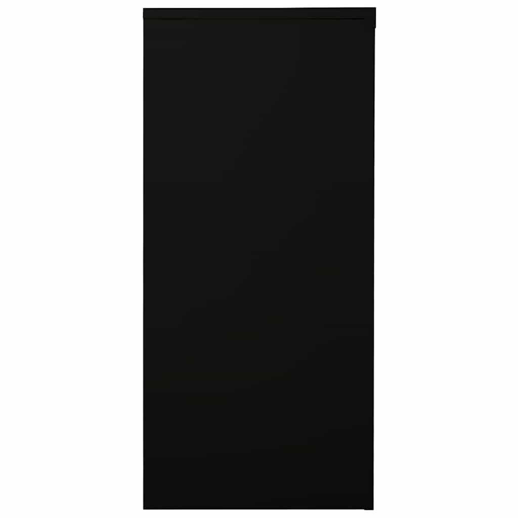 Vidaxl roldeurkast 90x40x90 cm staal zwart