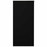 Vidaxl roldeurkast 90x40x90 cm staal zwart
