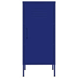 Vidaxl opbergkast 42,5x35x101,5 cm staal marineblauw