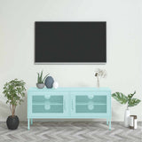 Vidaxl tv-meubel 105x35x50 cm staal mintkleurig