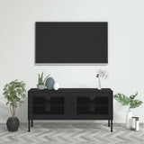 Vidaxl tv-meubel 105x35x50 cm staal zwart