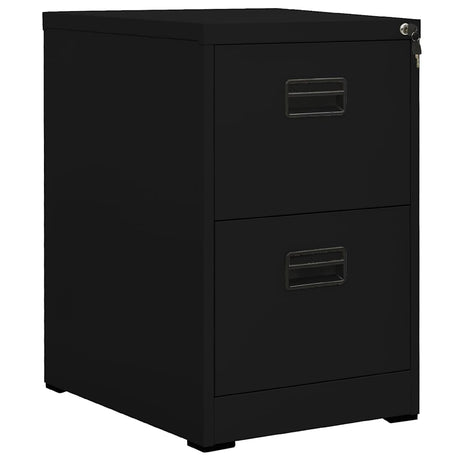 Vidaxl archiefkast 46x62x72,5 cm staal zwart