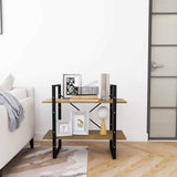 Vidaxl boekenkast met 2 schappen 80x30x70 cm massief grenenhout