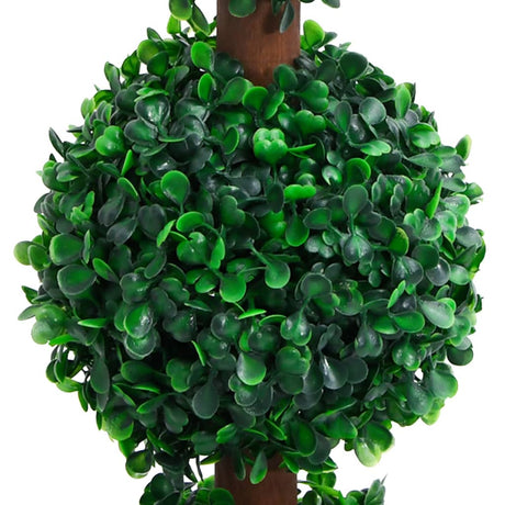 VIDAXL Künstliche Pflanze mit Topf Buxus Bulp Formation 90 cm Grün