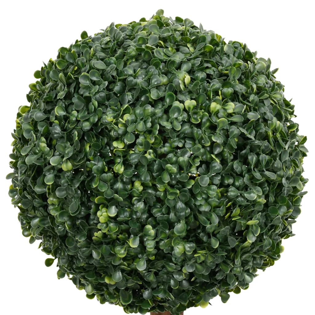 Vidaxl kënschtlech Planz mat Pot Buxus Bol Formulaire 119 cm gréng