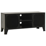 Vidaxl tv-meubel 105x36x47 cm metaal en mdf grijs