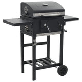 Vidaxl-Pizzaofen und Grill 3-in-1 Schwarz