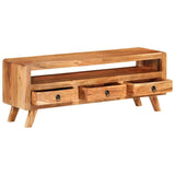 Vidaxl tv-meubel 110x30x40 cm massief acaciahout
